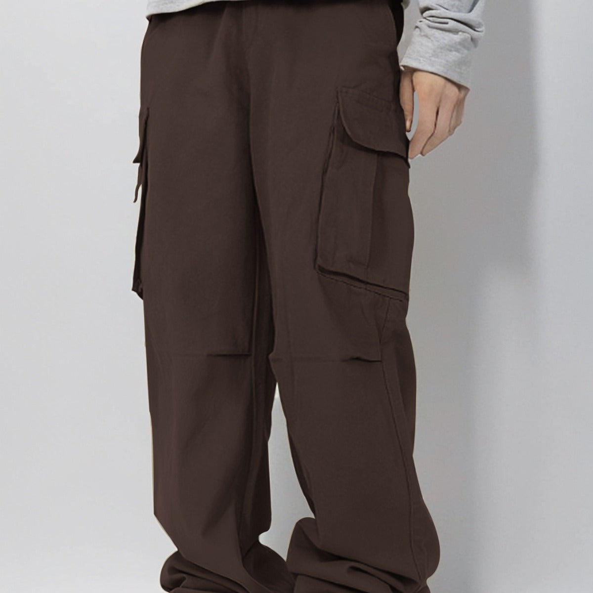 Loose Fit Cargo Chinos