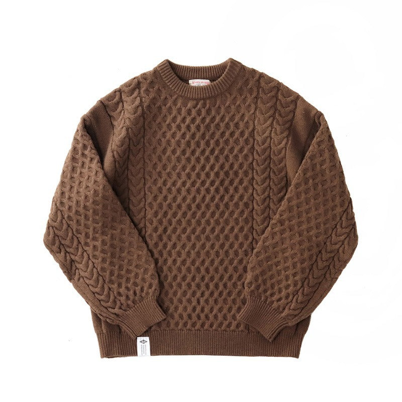 THICKENED KNIT SWEATER