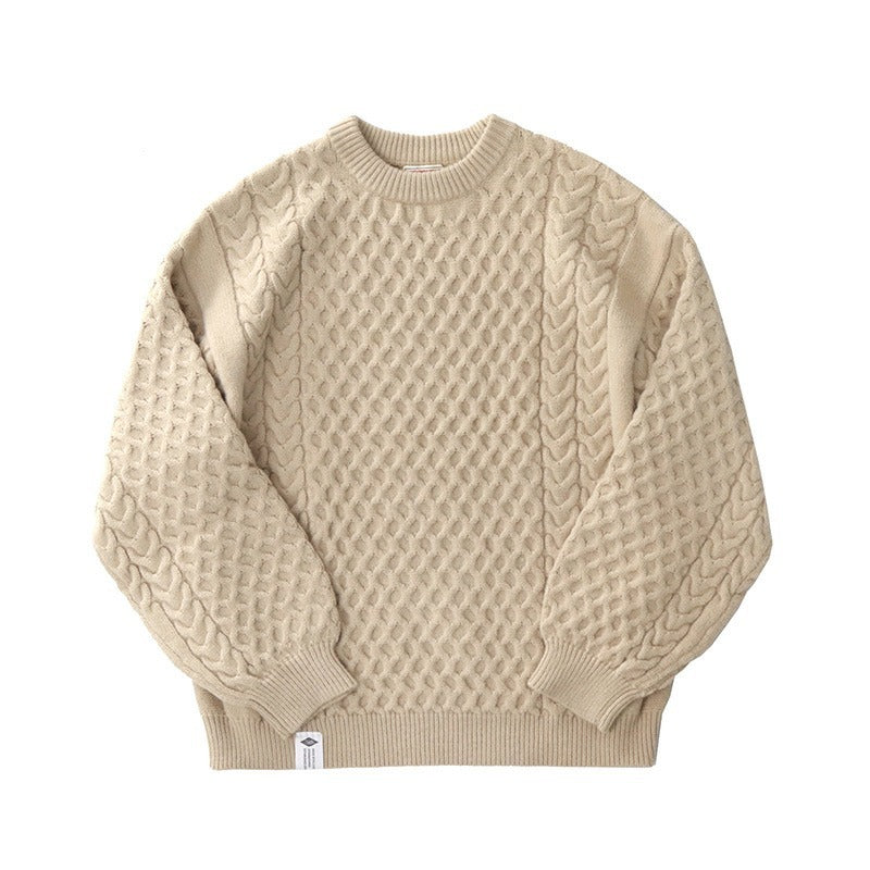 THICKENED KNIT SWEATER