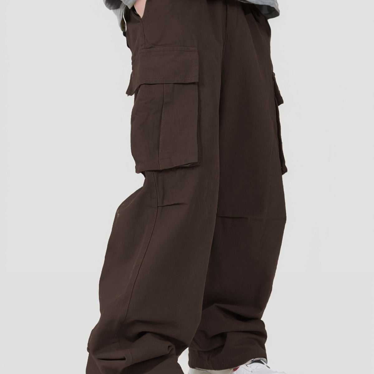Loose Fit Cargo Chinos